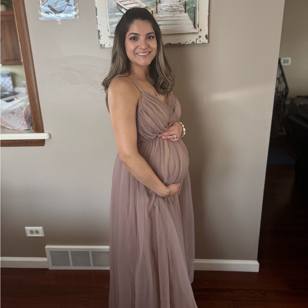 SHEIN Mauve Maxi Dress